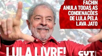  Fachin anula condenações de Lula e devolve direitos políticos do ex-presidente 