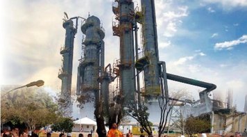 Ocupação da Fafen-PR entra no 3º dia com apoio das esposas e filhos dos petroleiros