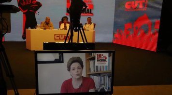 Brasil atingiu o mais fundo patamar de horror, afirma Dilma durante Plenária da CUT
