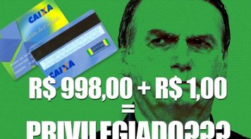 Bolsonaro quer cortar PIS/PASEP de 'privilegiados' que ganham mais de um mínimo