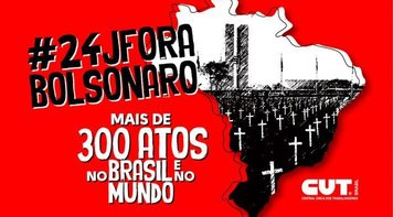 #24J: Já tem 300 atos ‘Fora, Bolsonaro’ confirmados. Confira a lista 