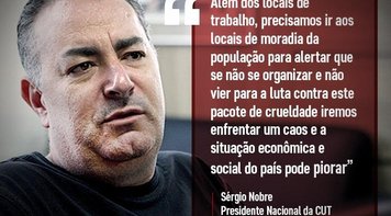 CUT e centrais vão denunciar pacote de maldade de Bolsonaro/Guedes dia 13 em SP