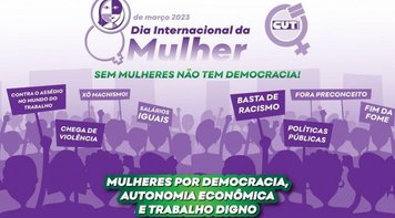 #8M: Reconstruir políticas para as mulheres é foco de luta no 8 de março 