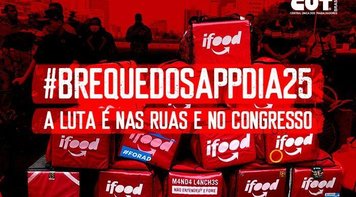 Luta dos entregadores de aplicativos é nas ruas e no Congresso Nacional