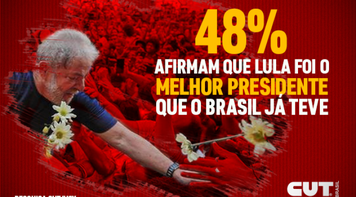 CUT/Vox: Lula é o melhor presidente que o País já teve e o mais perseguido
