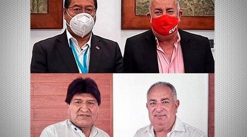 A convite da CUT, pela democracia e contra autoritarismo, Arce e Evo virão ao Brasil 