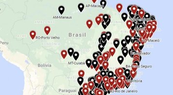 Greve geral tem adesão em mais de 360 cidades. Confira no mapa 