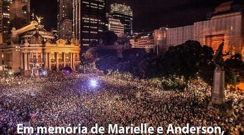 Revolta, consternação e perplexidade nos atos em memória de Marielle e Anderson