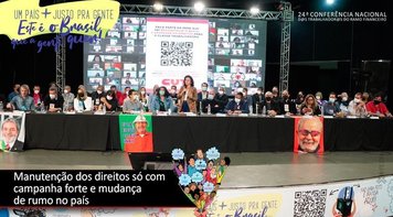 Eleger Lula presidente para reconstruir o Brasil que a gente quer