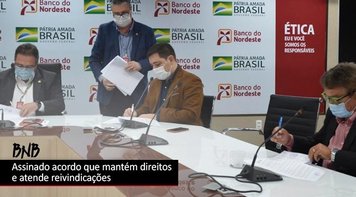 Acordo com o BNB é assinado nesta quinta-feira (10)