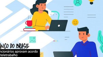 Funcionalismo do Banco do Brasil aprova acordo de teletrabalho em assembleia virtual