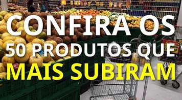 Veja os 50 produtos que mais subiram de janeiro de 2020 a setembro de 2022 