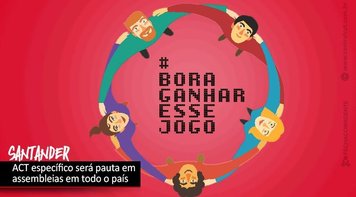 Assembleias deliberam acordo do Santander em todo país