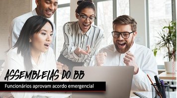 Funcionários do Banco do Brasil aprovam acordo emergencial