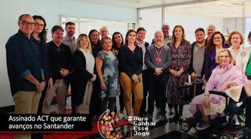 Bancários do Santander assinam acordo coletivo e garantem direitos 