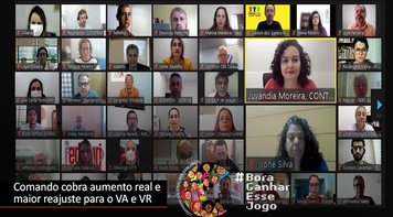 Comando Nacional dos Bancários cobra da Fenaban aumento real e maior reajuste no VA e VR