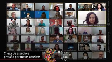 Comando Nacional dos Bancários cobra fim do assédio moral na negociação desta segunda 