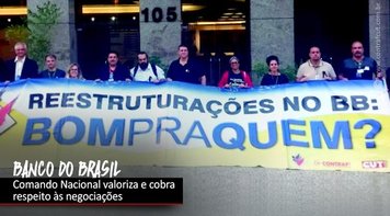 Funcionalismo do BB faz nova paralisação nesta quarta 10; Comando Nacional espera avanço nas negociações 