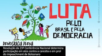Bancários devem participar dos atos em defesa da democracia e dos direitos no dia 2 de outubro