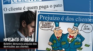 Contraf-CUT disponibiliza Jornal do Cliente do Mercantil do Brasil