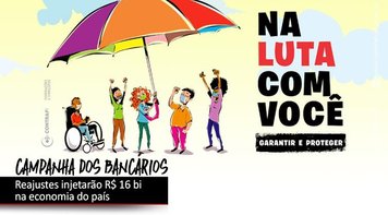 Reajuste nacional dos bancários injetará quase R$ 16 bi na economia