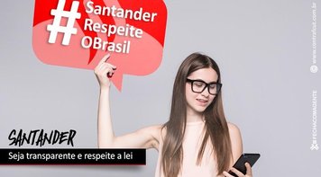 Funcionários exigem que Santander seja transparente e cumpra a lei