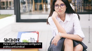 Santander comete práticas antissindicais