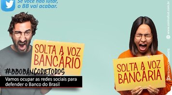 Tuitaço nesta quinta 25 mostrará importância e denunciará ataques ao Banco do Brasil