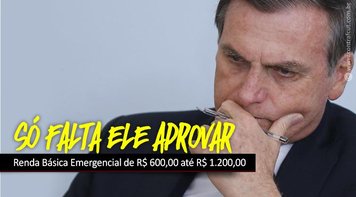 Saiba quem tem direito de receber renda básica emergencial aprovada pelo Congresso Nacional