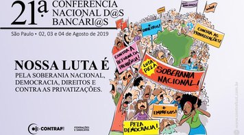 Começam hoje em São Paulo congressos dos bancários do BB e da Caixa. Conferência Nacional abre amanhã