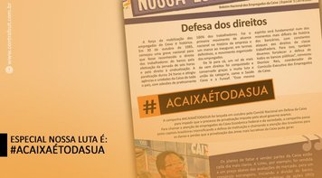 Contraf-CUT disponibiliza 5ª edição do boletim Nossa Luta É