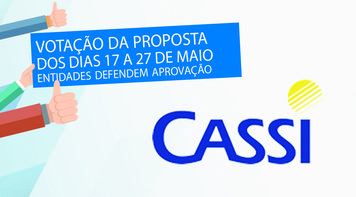 Votação da proposta de custeio e governança da Cassi  termina hoje