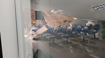 Teto da SUCER desaba e Sindicato cobra responsabilidade do BRB