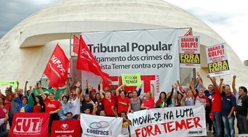 Tribunal popular condena Temer por crimes contra a sociedade