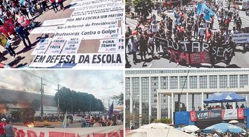 Trabalhadores dão recado ao governo e caminham para a greve geral