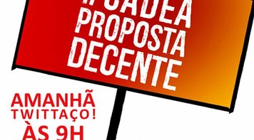Twittaço desta sexta-feira (17) exige proposta decente da Fenaban