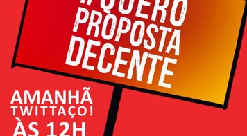 Twittaço desta terça-feira (21) cobra proposta decente da Fenaban