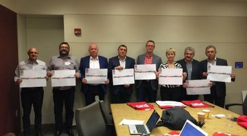 UNI Finanças debate em Washington a organização sindical os bancários dos EUA