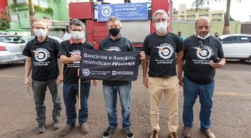 Após luta do Sindicato, Estado abre a possibilidade dos bancários serem vacinados contra a Covid-19