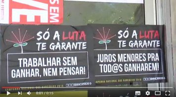 TV Globo censura vídeo do Sindicato de Brasília sobre a greve dos bancários