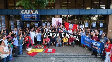Bancários de todo o país realizam Dia Nacional de Luta em Defesa da Caixa