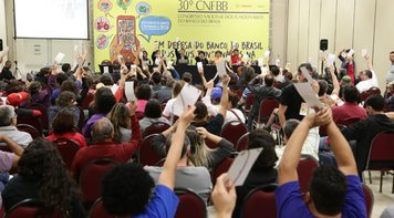 Plenária final aprova proposta do 30º CNFBB Olivan Faustino