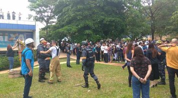 Sindicato acompanha exercício de desocupação do Matriz I da Caixa