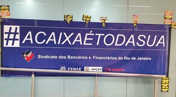 Empregados denunciam desmonte da Caixa em dia de mobilização nacional