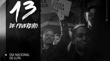 No Dia Nacional de Luta, na quinta 13, empregados vestem preto para defender Caixa 100% pública