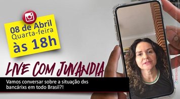 Presidenta da Contraf-CUT fará live no Instagram nesta quarta-feira (8)