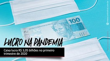Caixa lucra R$ 3,05 bilhões no primeiro trimestre
