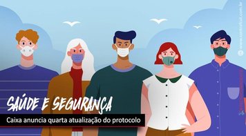 Depois de cobrança dos empregados, Caixa faz quarta atualização do protocolo de saúde e segurança