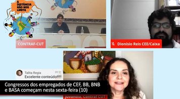 União em defesa dos bancos públicos é destaque da abertura dos congressos