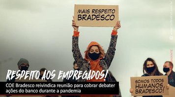 COE Bradesco cobra reunião para discutir fechamento de agências